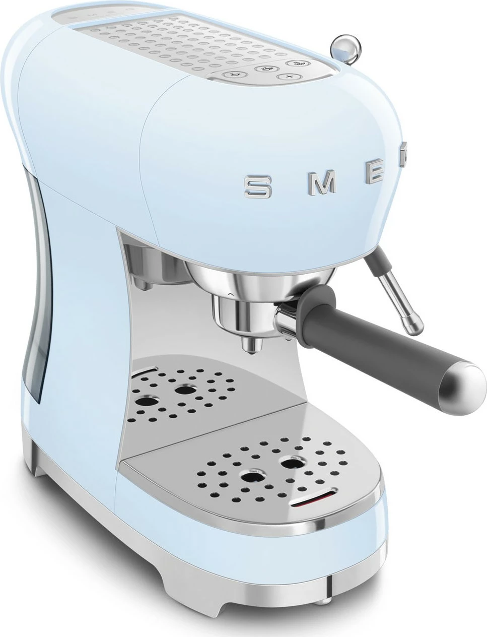 Aparat za espresso SMEG ECF02PBEU, ročni, 1,1 L, 15 bar, pastelno modra