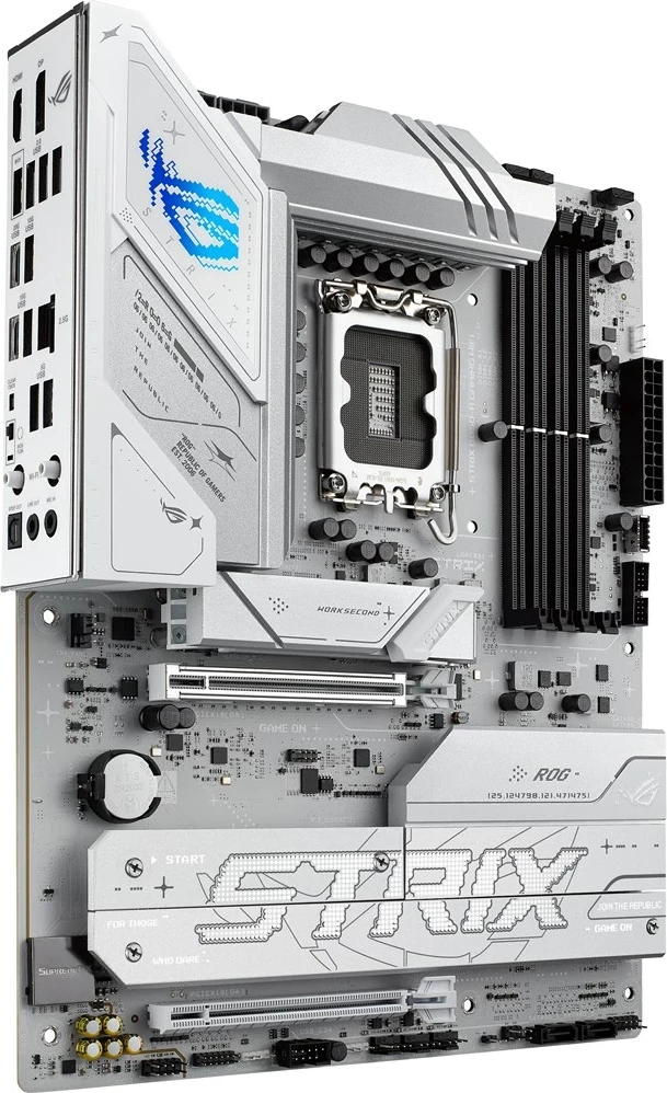 Matična plošča ASUS ROG STRIX B860-A GAMING WIFI, ATX, bela
