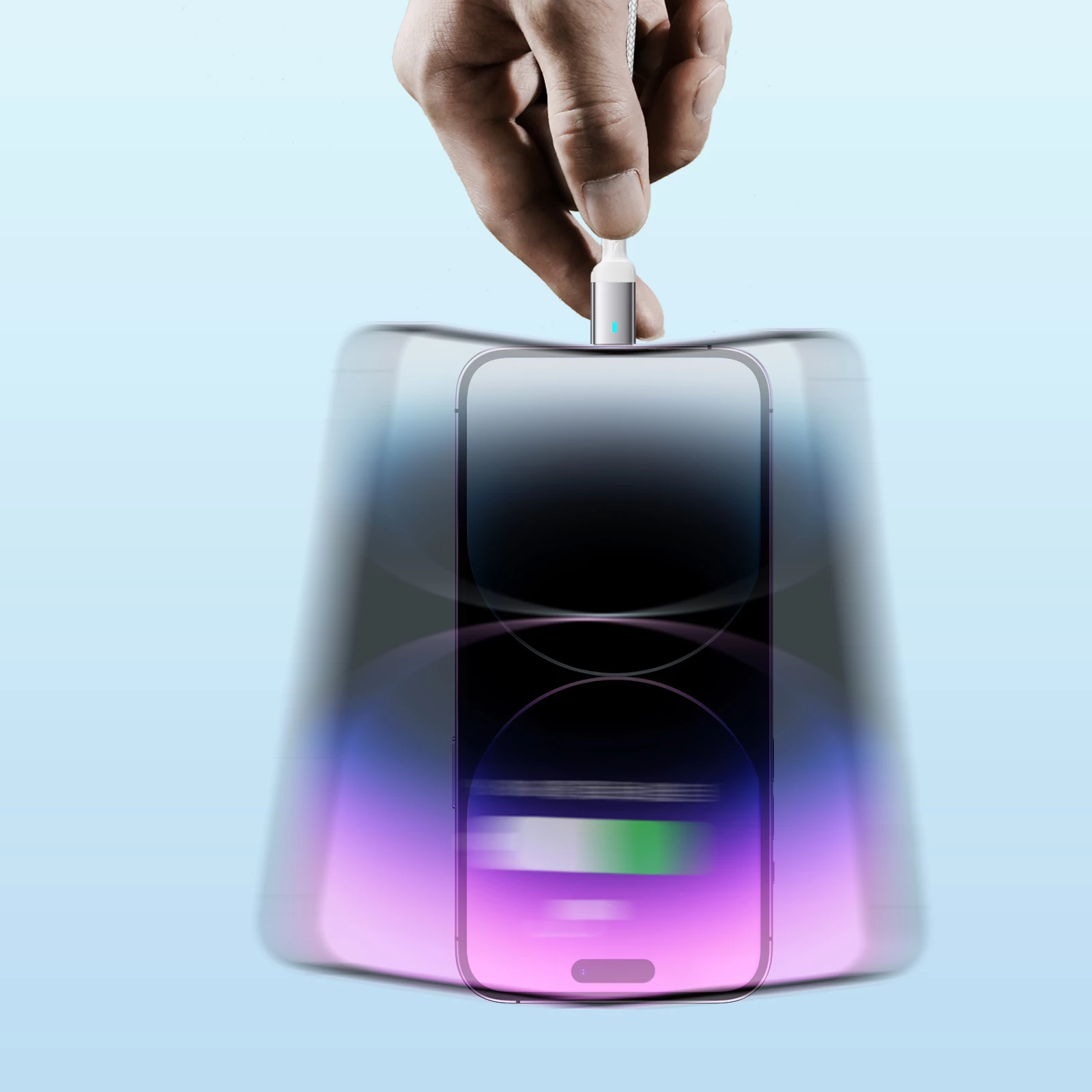 Kabel USB-C na Lightning, Joyroom Extraordinary Series A10 S-CL020A10W, PD 20W, 1,2 m, USB 2.0 480 Mbps, LED, bel