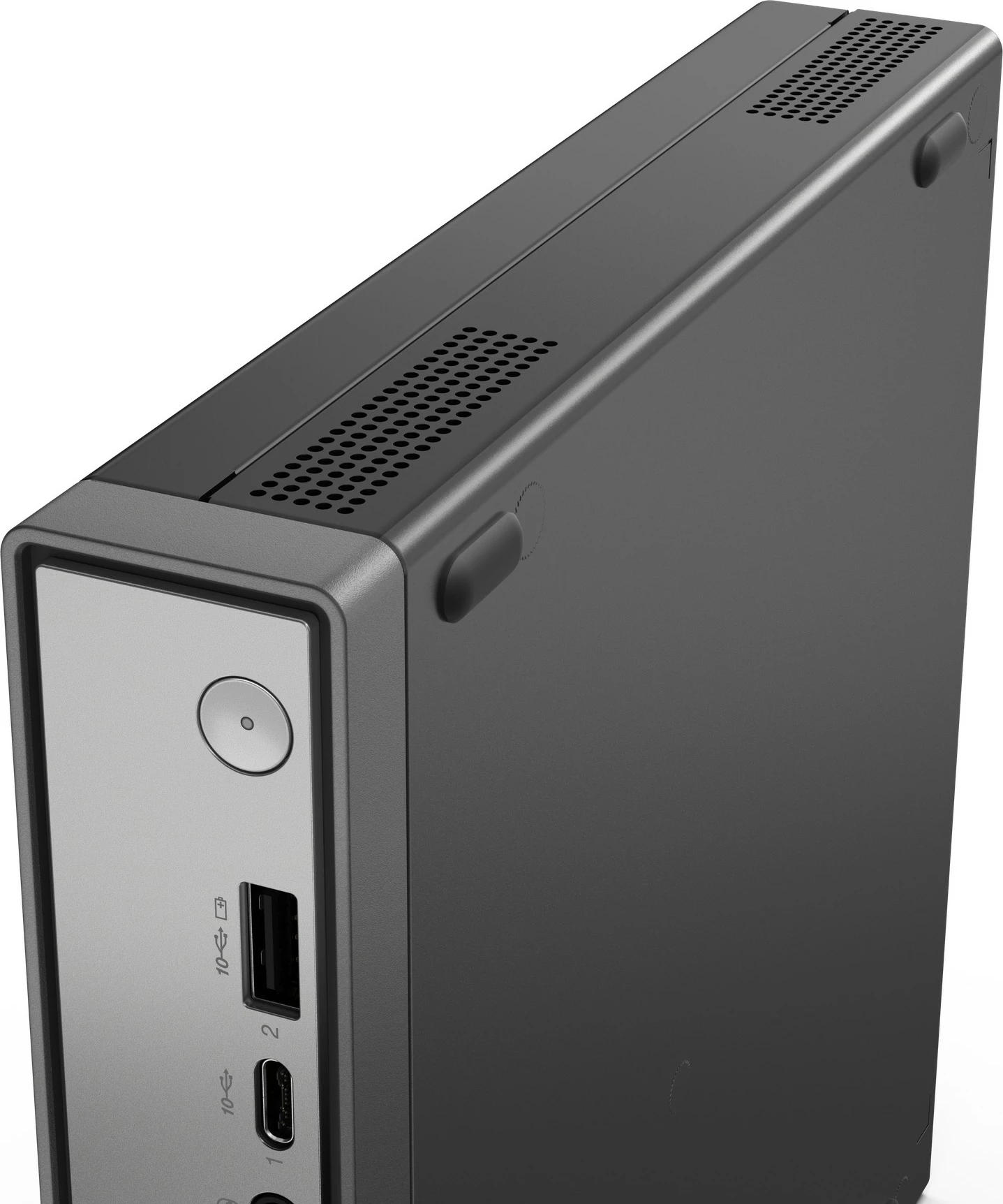 Kompakten in zmogljiv računalnik Lenovo ThinkCentre neo50q G5, Intel Core i3-1315U, 8GB RAM, 512GB SSD, Windows 11 Pro, siv