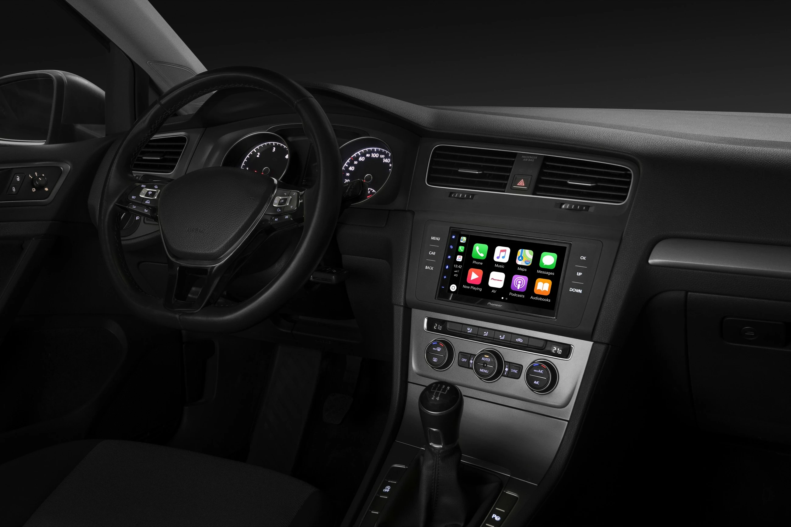 Multimedijski sistem 6,8 inč za avto Pioneer SPH-DA250DAB, Bluetooth, Apple CarPlay, Android Auto, črn