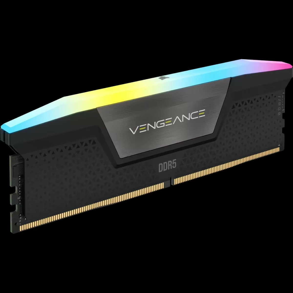 RAM pomnilnik Corsair Vengeance RGB 32GB (2x16GB) DDR5 6400 MHz, črn