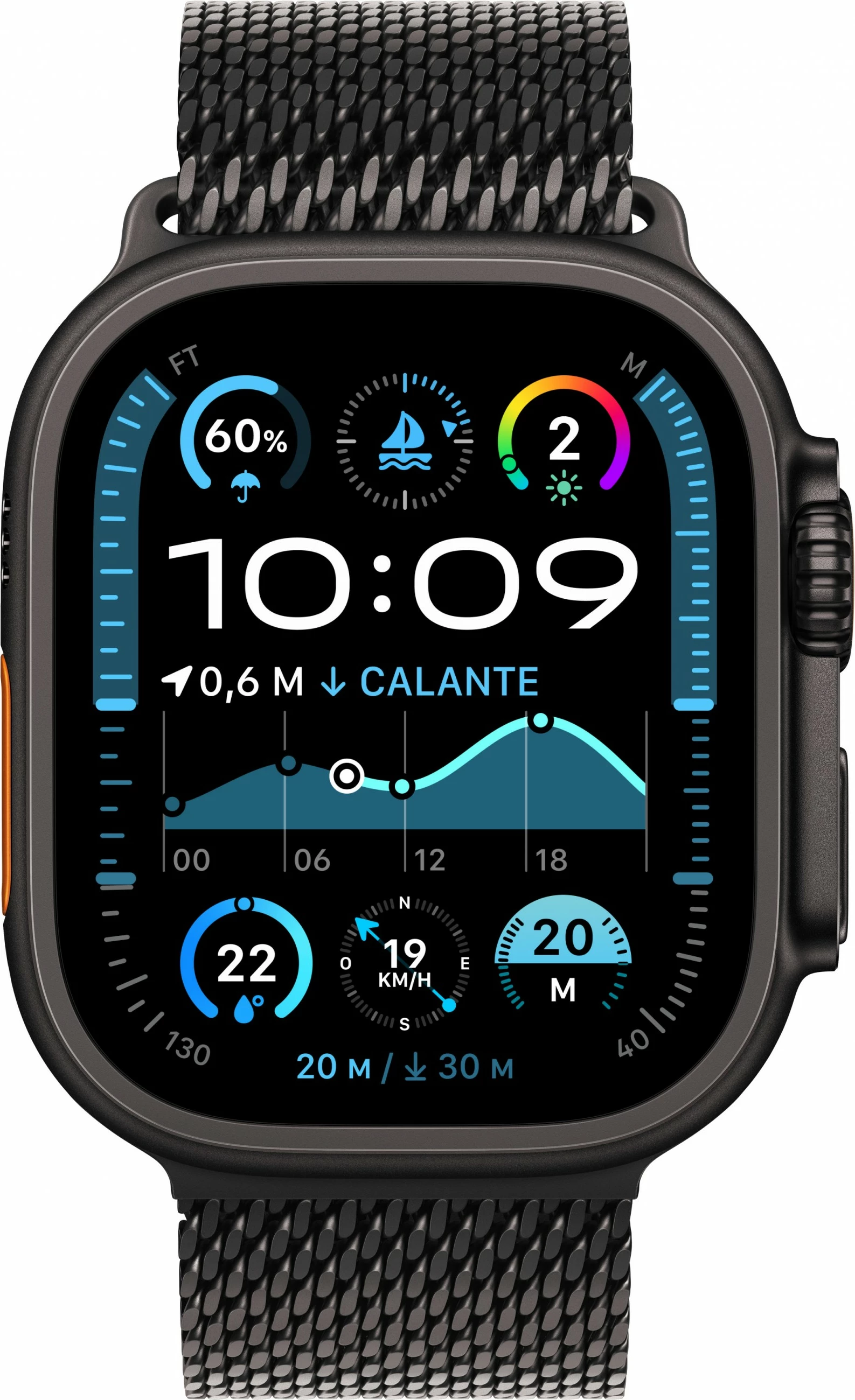 Pametna ura, Apple Watch Ultra 2 GPS + Cellular 49mm, 64 GB, črni titan