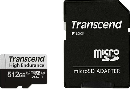 MicroSDXC kartica 512GB, Class 10, UHS-I, črno - Transcend