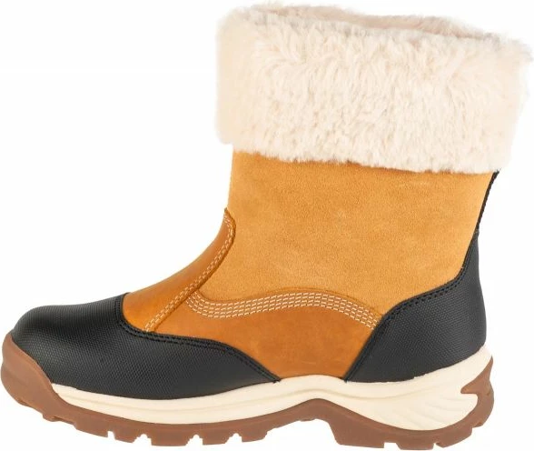 Čizme za ženske Timberland, rjavo in rumeno