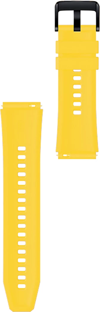 Silikonski pašček za uro Hurtel, za Huawei Watch GT 2/3/4/2 Pro/3 Pro/4 Pro/GT 2e 46 mm, rumen