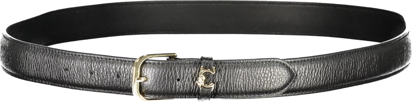 Rokavni pas iz usnja COCCINELLE, ženski, črn