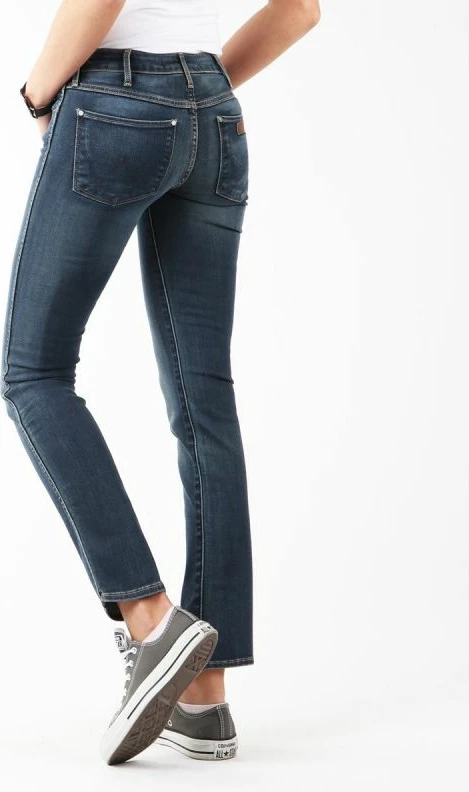 Ozke dolge hlače za ženske Wrangler, grafit