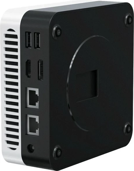 Mini računalnik CHUWI LarkBox X, Intel N N100, 12 GB RAM, 512 GB SSD, bel