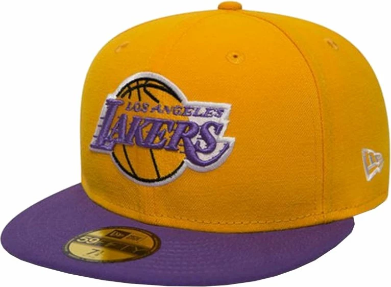 Športna kapa Los Angeles Lakers New Era, uniseks, rumena