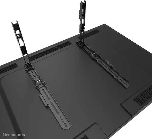 Stenski nosilec za TV Neomounts WL30-750BL14 LEVEL-750, do 75", 100 kg, VESA 100x100-400x400, jeklo, črn