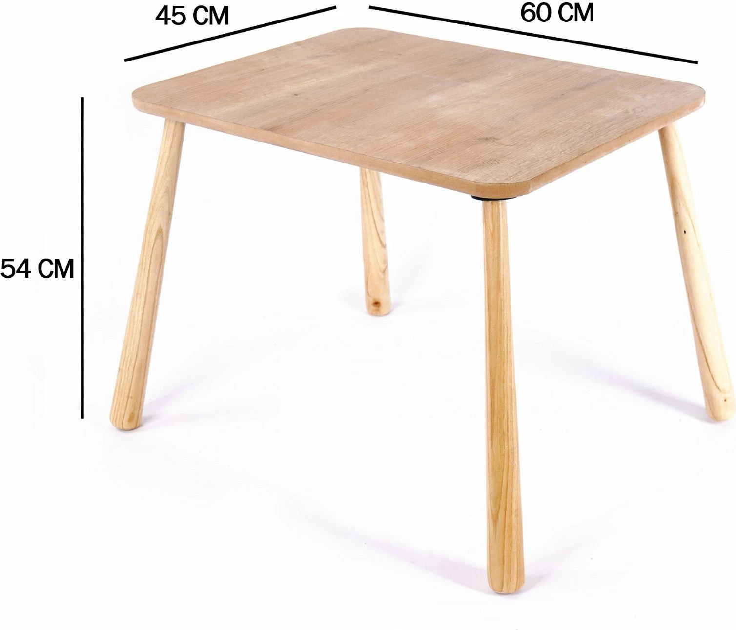 Otroški mizni set Skye Decor BLTYZ-AKTV061, 12-delni, hrastna barva