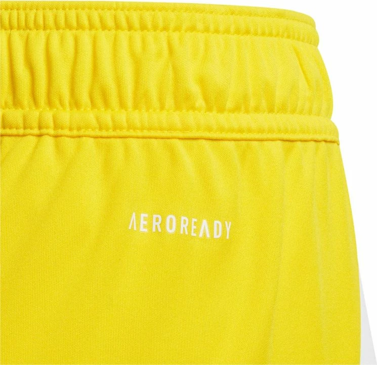 Otroške šorce adidas Tiro 24, bele in rumene