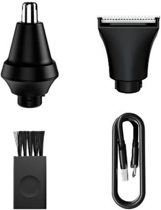 Električna brivnik z 3 v 1, trimer, USB Type-C, črn Maestro MR-676