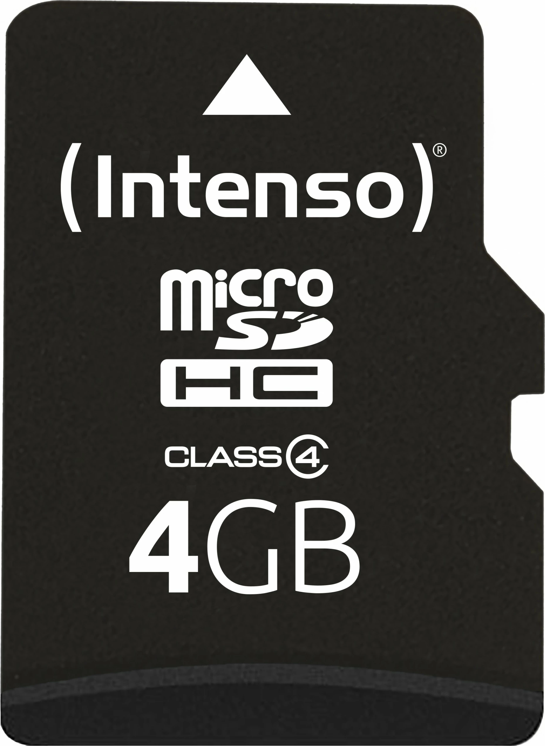 Kartica MicroSDHC 4 GB Class 4, Intenso, črna