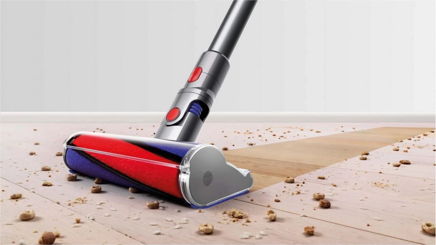 Brezvrečasta navpična sesalnik, Dyson V8 Absolute, rumen