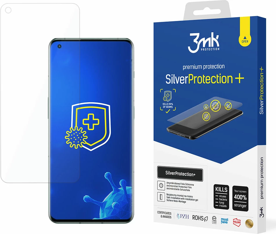 Zaščitna folija SilverProtection+ za OnePlus 10 Pro 5G, prozorna