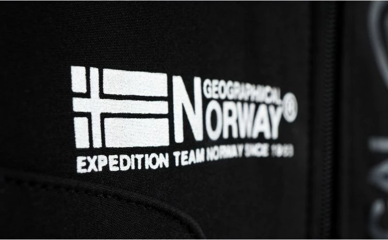 Športna jakna za moške Geographical Norway, črna