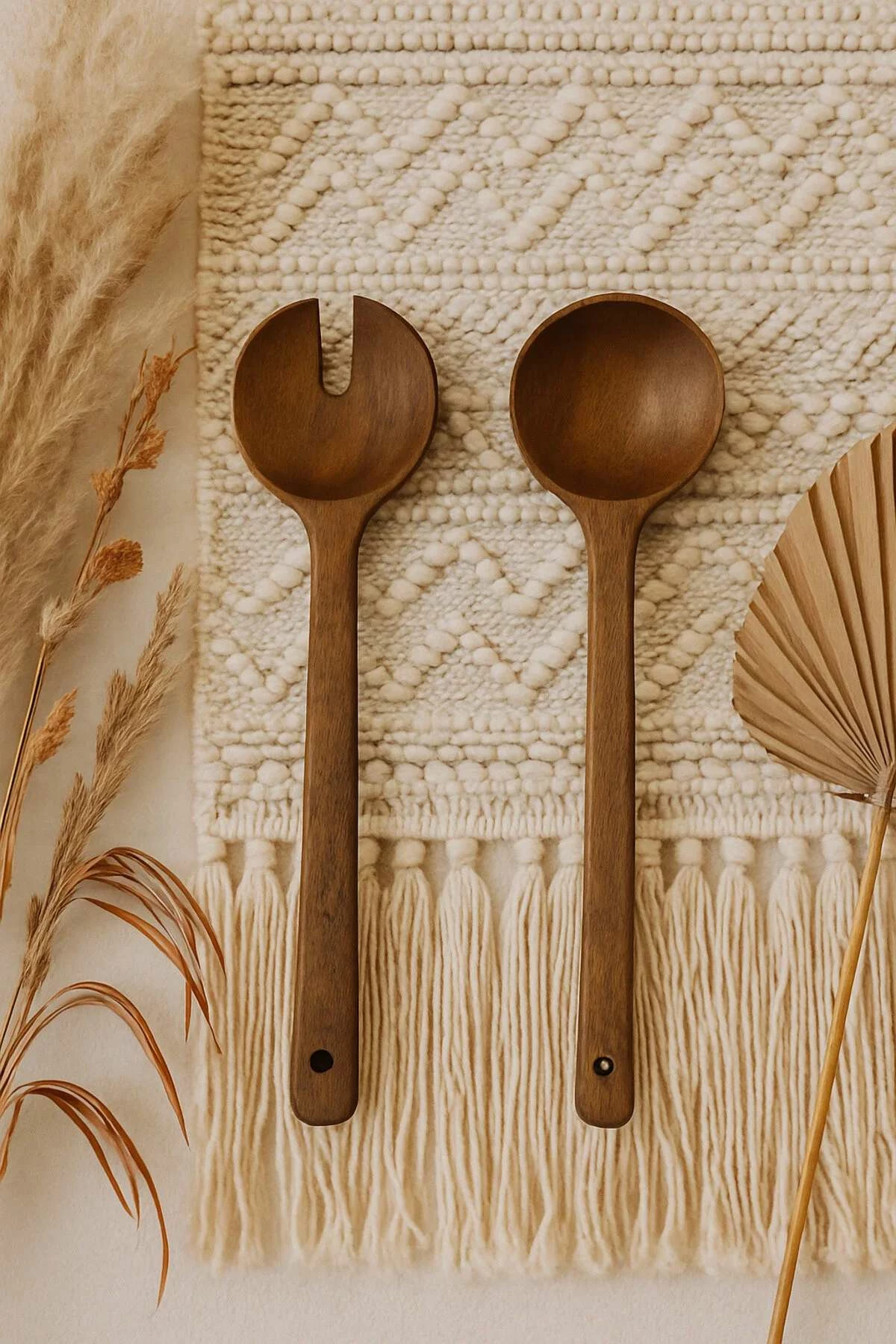 Set za serviranje iz lesa (2 kosa), Hermia Concept, MCH0011274