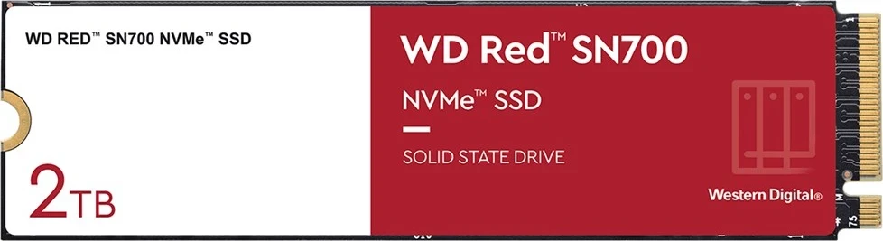 SSD z visokimi zmogljivostmi Western Digital SN700 M.2, 2000 GB