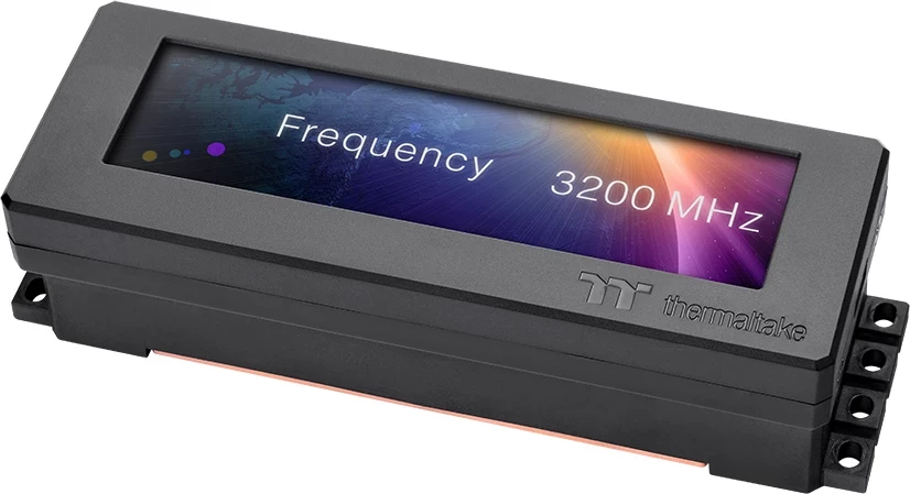 Vodno hlajenje vse-v-enem za procesor in RAM Thermaltake Floe RC Ultra 240, LCD, 240 mm, črno