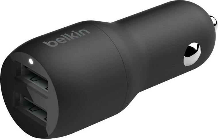Avtomobilski polnilec, Belkin BOOST↑CHARGE, 4,8 A, črn
