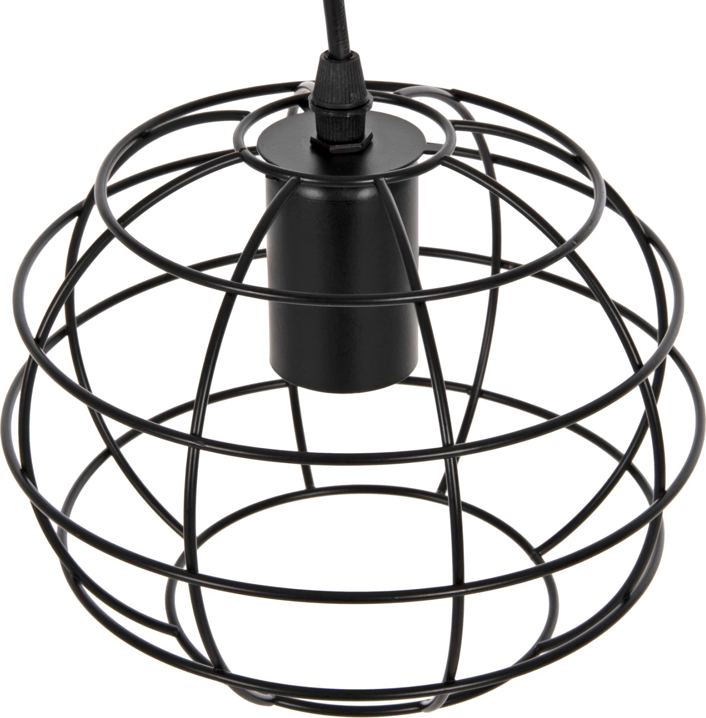 Stropna viseča svetilka FH4038 3 kovinske krogle Φ23x122Hcm