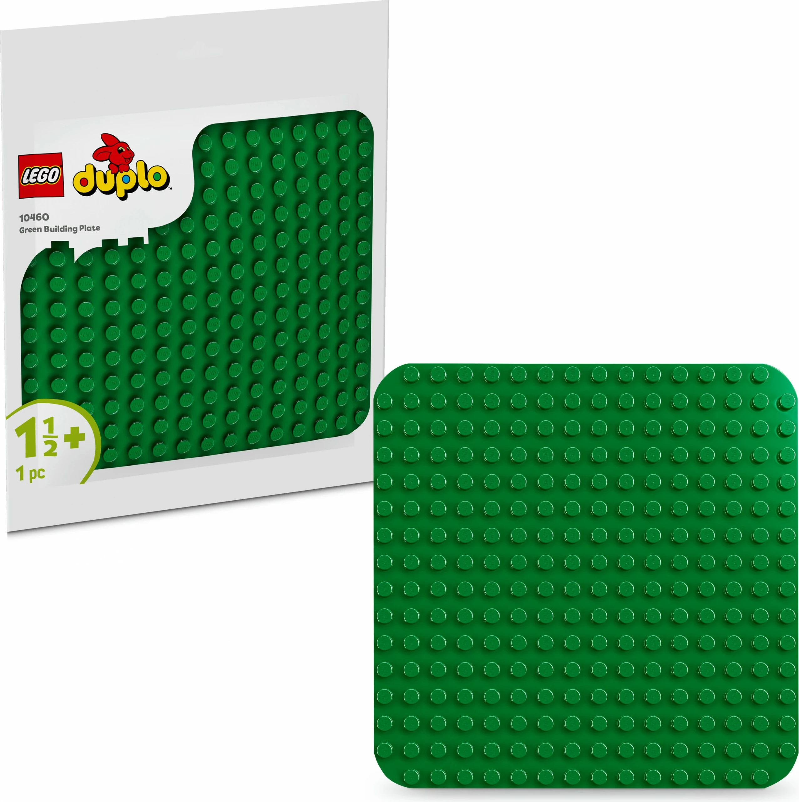 Gradbena plošča LEGO DUPLO 10460, 1 kos, zelena