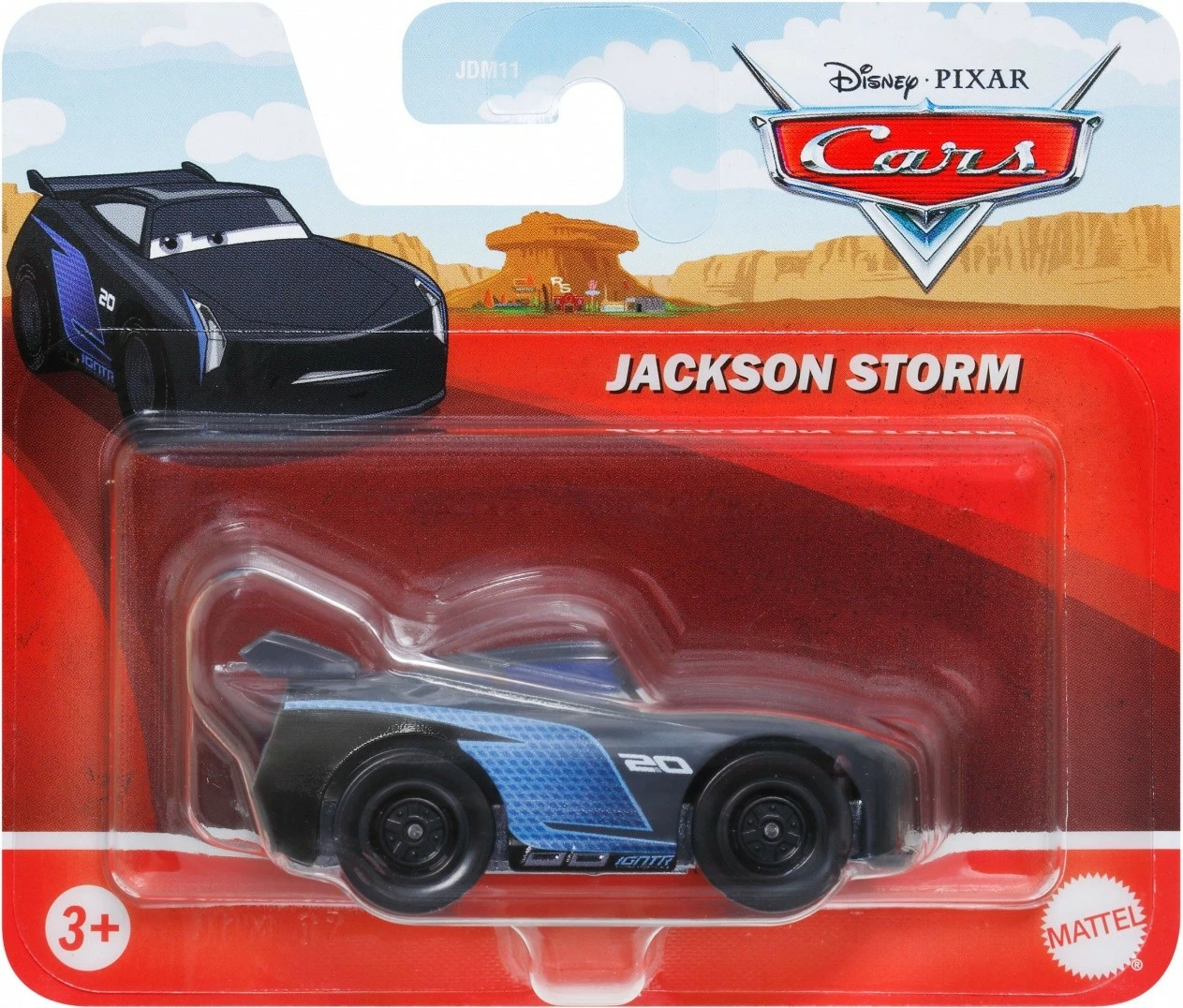 Set kovinskih avtomobilčkov Disney Pixar Cars, Mattel JDM11, 1:55, gibljiva kolesa, display 24 kosov, mešanica