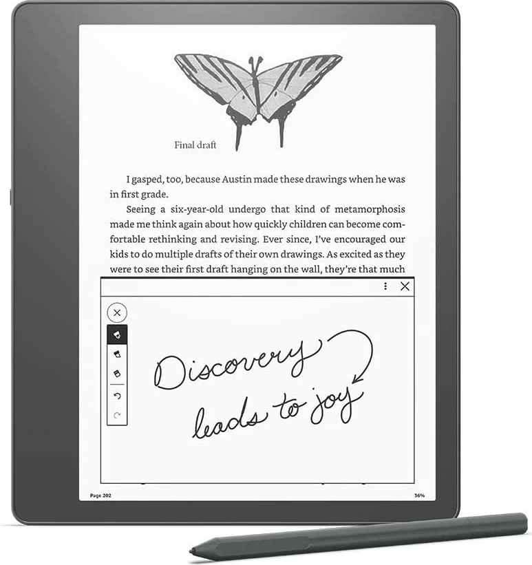 E-bralnik Amazon Kindle Scribe, 10,2", 16 GB, siv