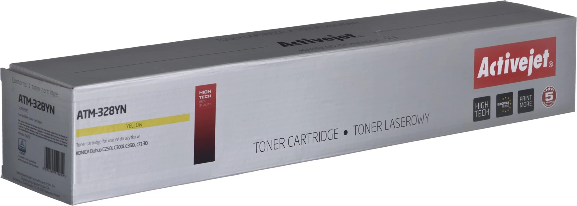 Zamenjalni toner, rumen Activejet ATM-328YN za tiskalnike Konica Minolta