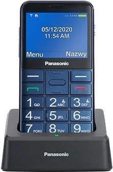 Enostaven mobilni telefon Panasonic KX-TU155, 2,4", Bluetooth, moder