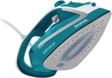 Parni likalnik Easygliss Plus 2500 W, 0,27 L, turkizno/bel – Tefal FV 5737