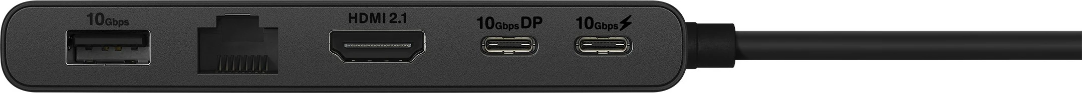 Dok za prenosnik Dual 4K USB-C, ASUS DC201, 10 Gbps, 100 W, črn