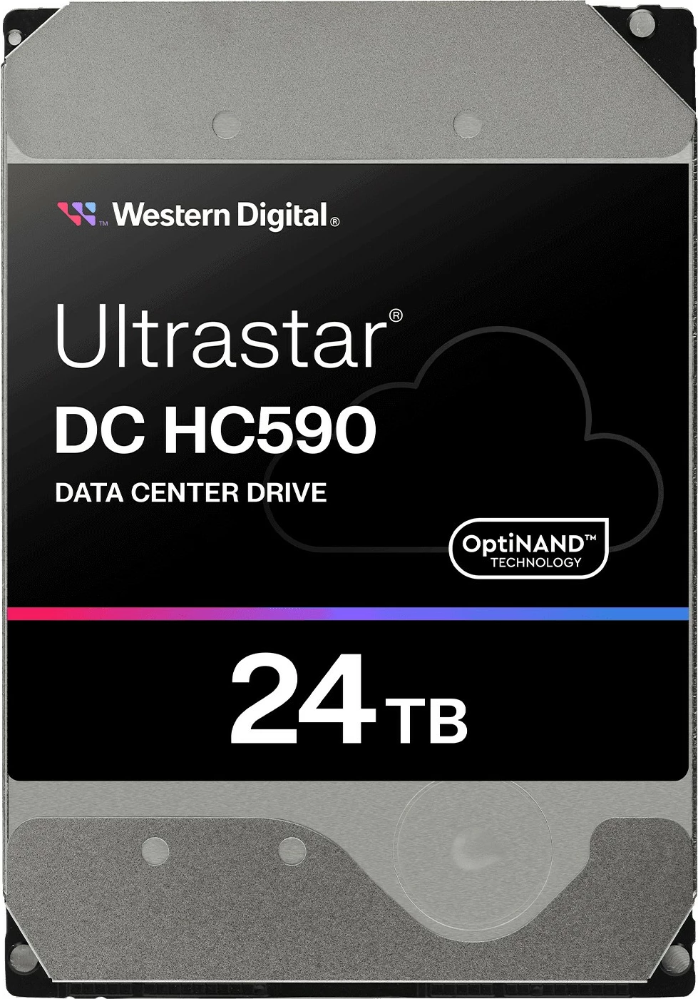 Trdi disk 24 TB Western Digital Ultrastar DC HC590, 3,5", 7200 RPM
