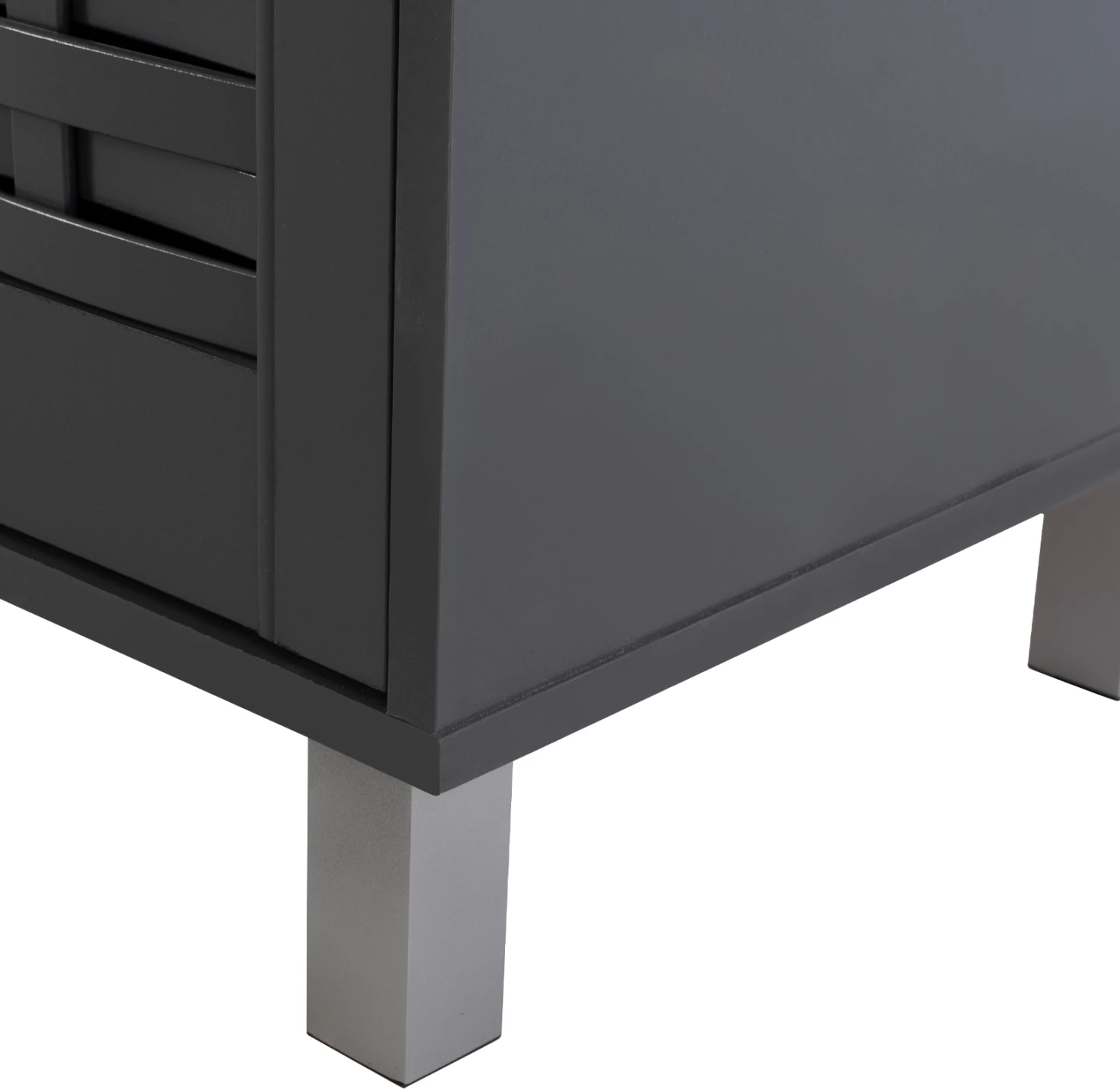 Lesena omara za čevlje KAILENA siva FH2230.10 77x40x121,5 cm