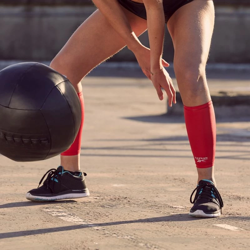Kompresijske tekaške manšete Reebok, rdeče