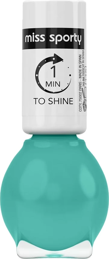 Lak za nohte 1 Minute to Shine, Miss Sporty 132, 7 ml, za ženske