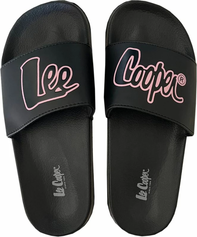 Papuce za ženske, črne, Lee Cooper