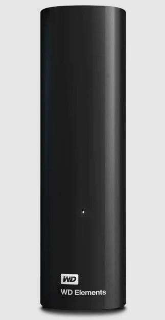 Zunanji trdi disk Western Digital Elements Desktop, 20 TB, USB 3.2 Gen 1/2.0, črn