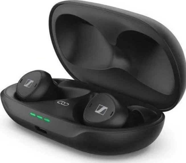 Brezžične in-ear slušalke Sennheiser TV Clear Set, Bluetooth 5.0, črne, 2 kosa