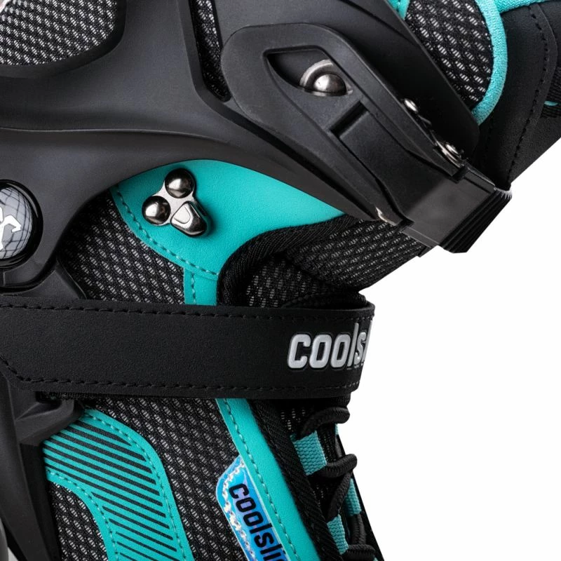 Rekreativne ženske rolarice, Coolslide, črne in modre