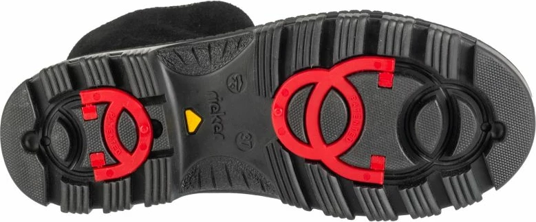 Čizme za ženske Rieker, črne