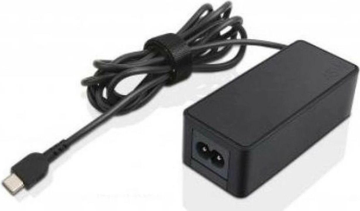 Napajalnik 45W USB-C, standarden, črn Lenovo