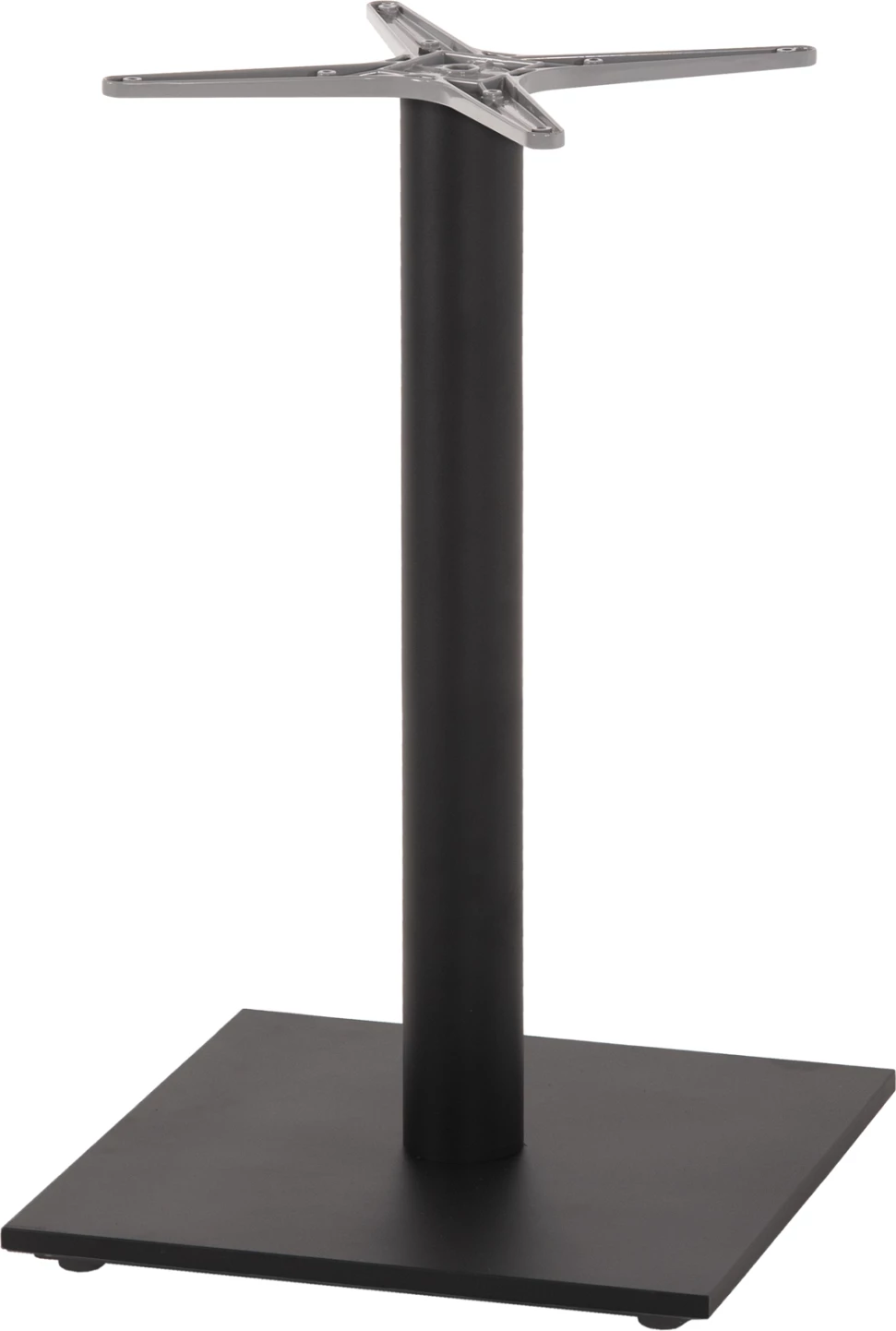 Osnova za mizo FH475.20 aluminijasta siva - 48x48cm križ - 45Χ45Χ73Hcm