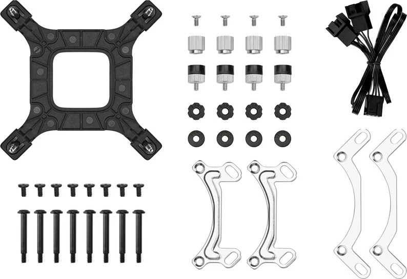 Hladilnik z vodnim hlajenjem DEEPCOOL LE240 V2, 2x12 cm, za procesor, črn