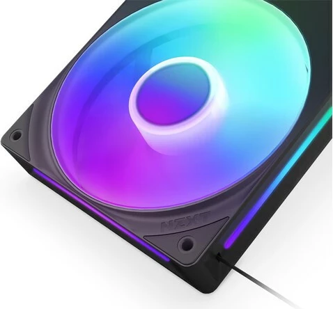 RGB ventilatorji za računalniško ohišje NZXT F360 Core, 3x120 mm, črni