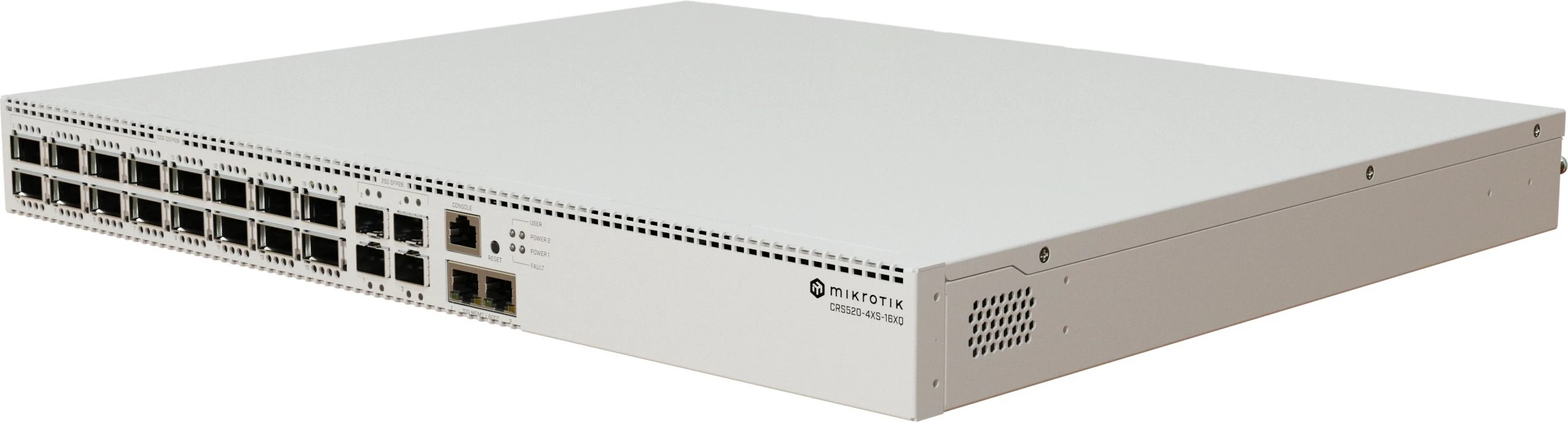 Stikalo za montažo v omaro MikroTik CRS520-4XS-16XQ-RM