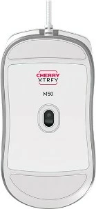 Gamerski miš Cherry XTRFY M50, optični, 12000 DPI, bel