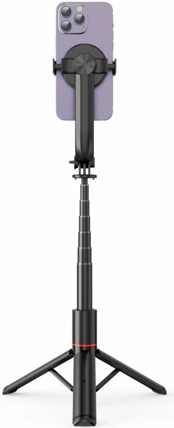 Selfie palica s trinožnikom Tech-Protect L04S, Bluetooth, za pametni telefon, MagSafe, črna